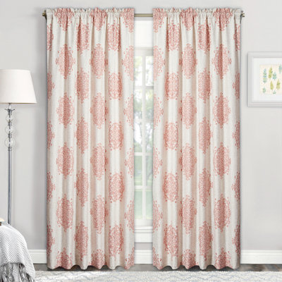 Semi Sheer Curtain Pair