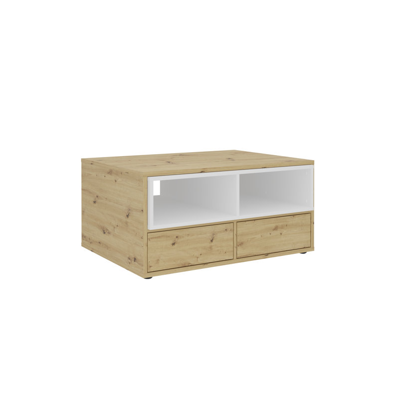 Kvin Four Leg Coffee Table with Storage