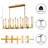 Naviel 12-Light Glass Tube Linear Chandelier-1787996415-1778383394