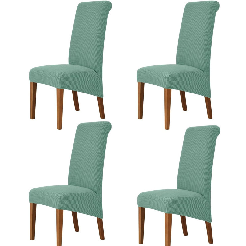 Dining Chair Slipcover, Aquamarine