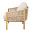Fauteuil club d'extérieur en bois avec coussin-1109404953-1109404962-1109404964
