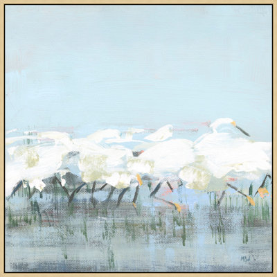 " Rushing Birds " Acrylic Print