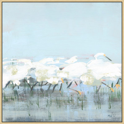 Rushing Birds Print