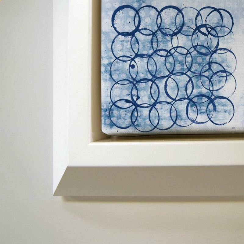 «Eclipse II» par Melissa Averinos - Impression sur toile, 28" H x 28" W, White