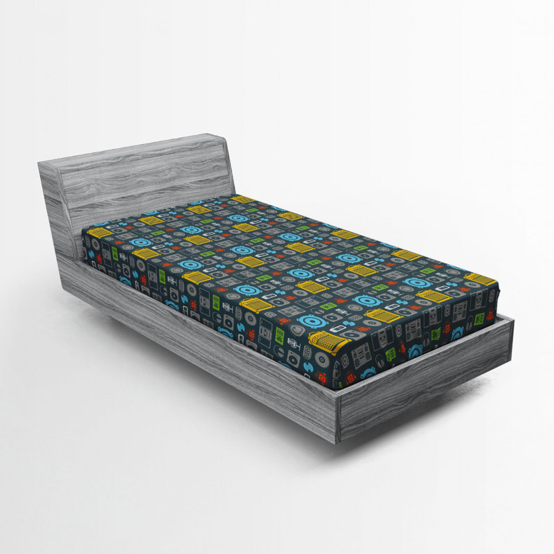 Microfiber Fitted Sheet, Twin Fitted Sheet