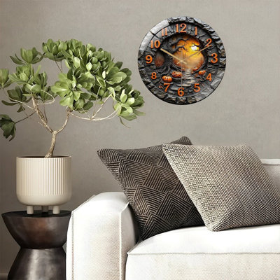 Horloge d'Halloween Horloge murale JackOLanterns