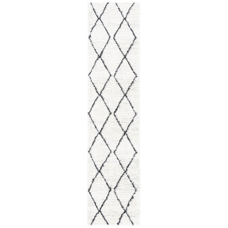 Tapis à poils longs Poulin, Tapis de couloir 2 pi 2 po x 9 pi