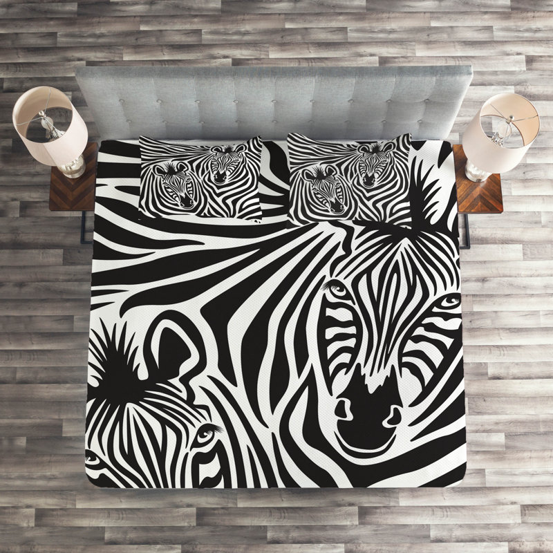 Polyester Coverlet, King Bedspread + 2 Shams