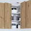Vidaxl Hanging Cabinet Riga Sonoma Oak And White 57 X 57 X 80 Cm