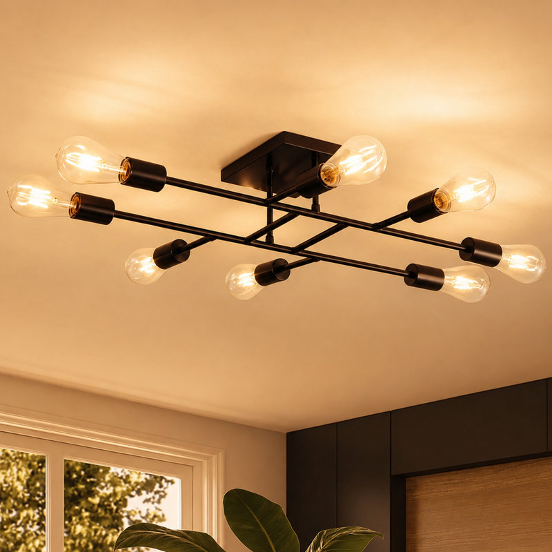 Billie-Joe Semi Flush Mount
