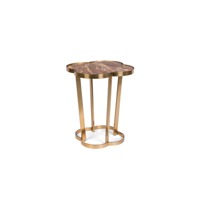 Table de bout à cadre en marbre