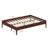 All-in-One Low Profile Bed Base Featuring Durable Wood Slats and Sturdy Metal Bracing, Simple Setup Design-1963804294