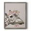 Peek A Boo Giraffe II, toile encadrée de qualité supérieure - prête à être accrochée-1633290294-1633290297