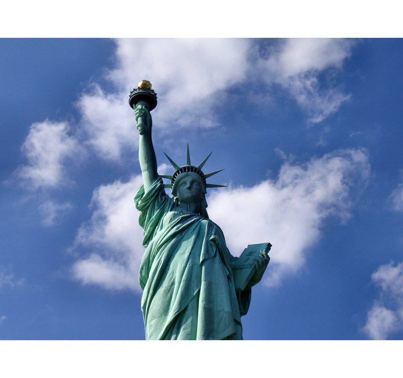 Statue de la liberté de New York, H 14 po x l 18 po