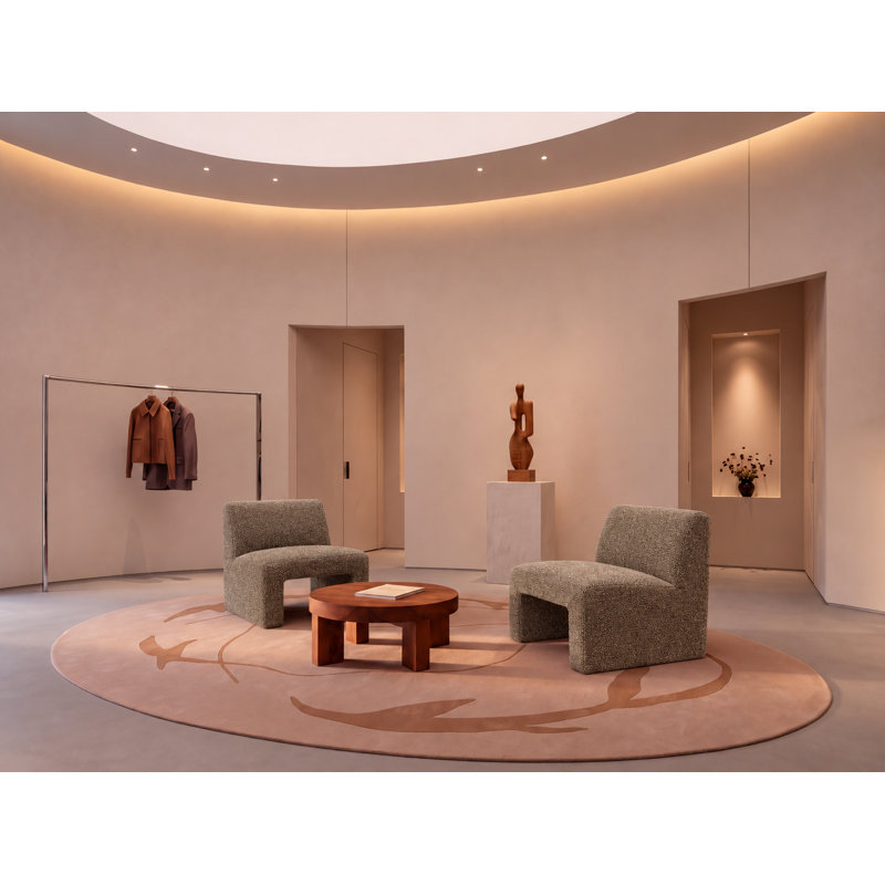 Time Well Spent Boucle Chair, Oat