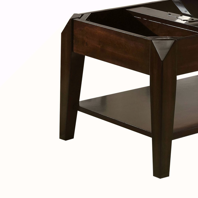 Walnut Coffee Table with Lift Top