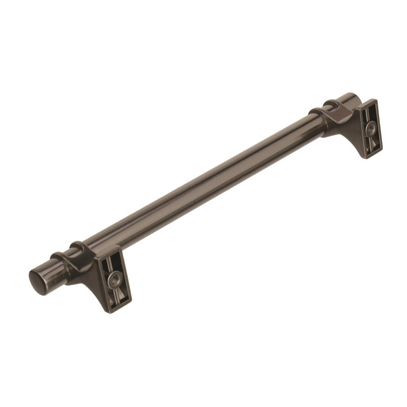 Davenport Bar Pull, Gun Metallic, 6 5/16"