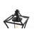 Canterbury 7 Inch Outdoor Post Light in Black