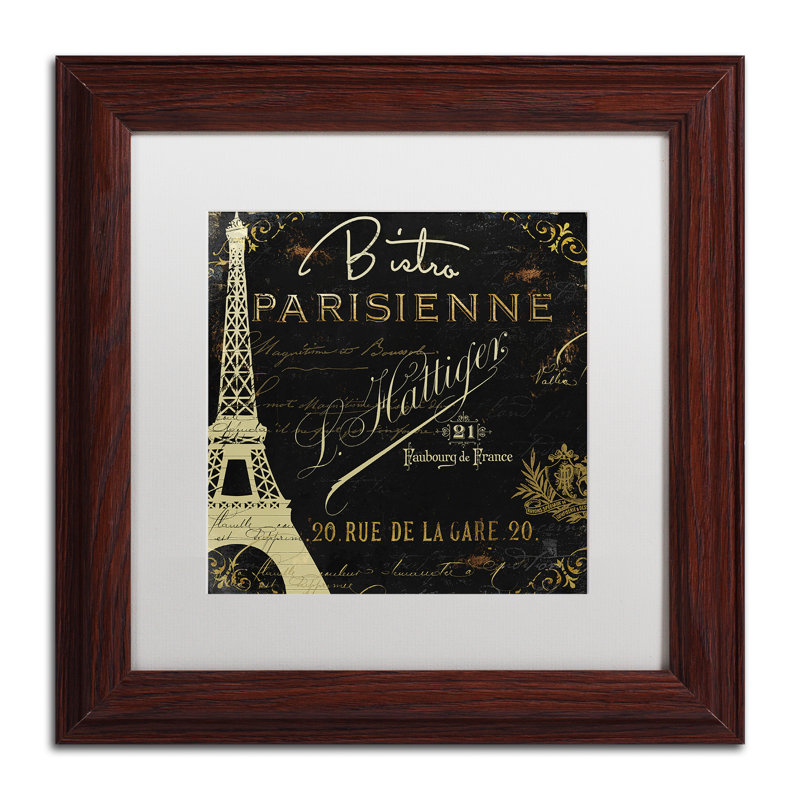 Jadaya «La Cuisine VI», affiche vintage encadrée, H 11 po x l 14 po x P 0,5 po, Blanc