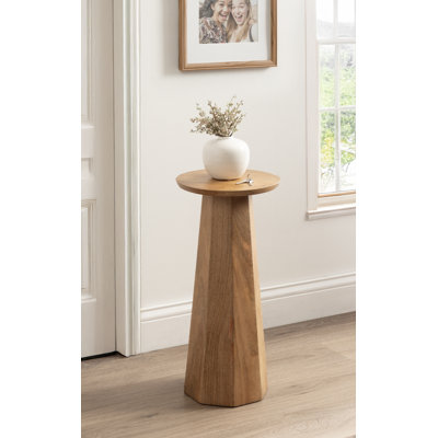 Table ronde en bois de manguier Hemingson