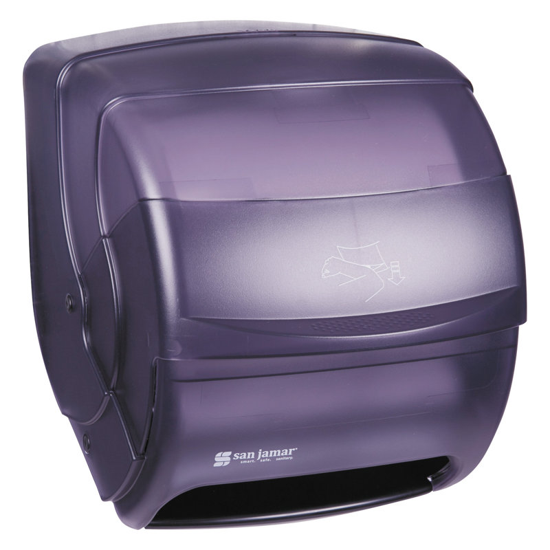 Integra Lever Roll Towel Dispenser in Black