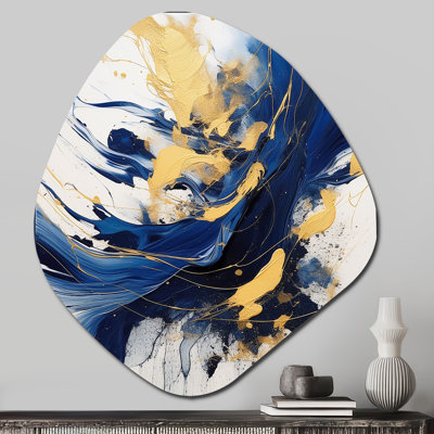 Chesham - Fractals Nebula Shape Assymterical Metal Wall Art