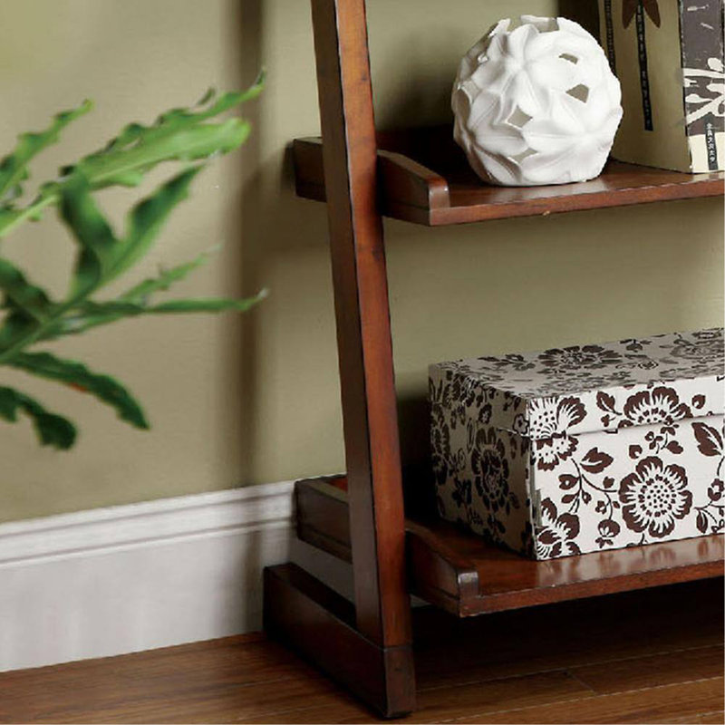 Chêne antique 1Pc étagère à 5 niveaux pour livres