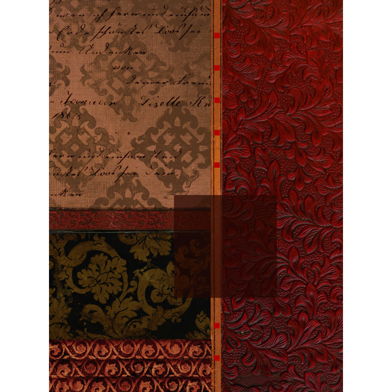 Fleur de lis, reproduction sur toile tendue 2, H 24 po x l 18 po