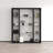 Catino 59.1" Bookcase with Matte Finish-339671595