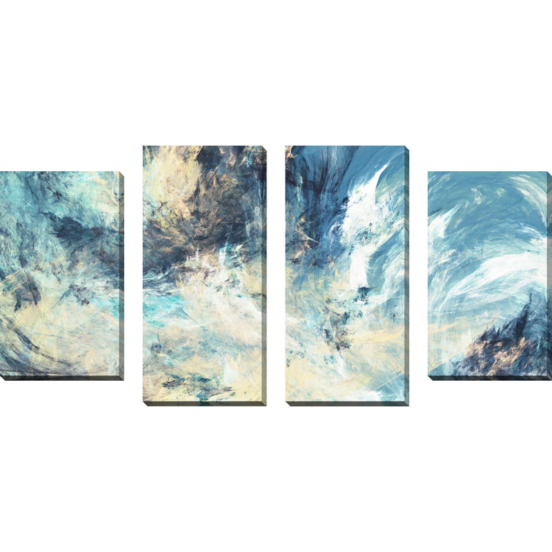 " Feeling " 4 - Pieces, 30" H x 56" W x 1" D