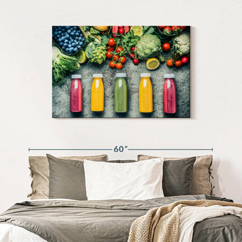 Yarlin jus de fruits frais, H 30 po x l 45 po