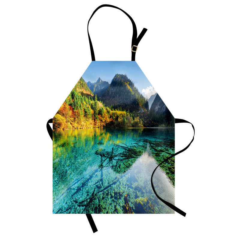 No Pattern Bib Apron