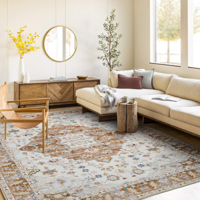 Cambronero Floral Shag Area Rug