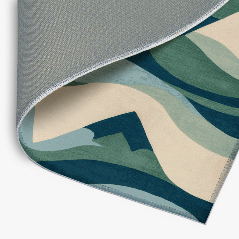 Crescent Horizons Indoor And Outdoor Area Rug, Rectangle 9' x 12'