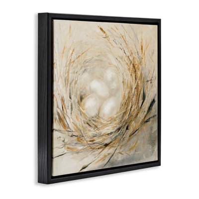 Abstract Bird Egg Nest