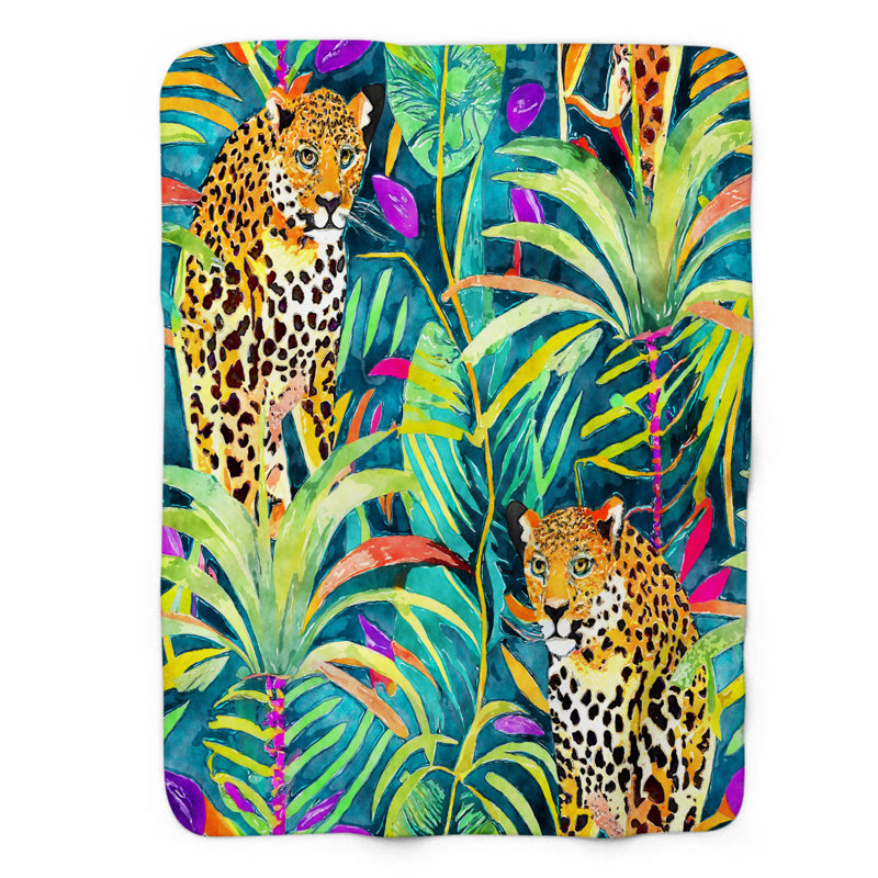 Jungle Spots - 1 Piece Blanket, Twin
