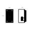 1 - Light Flush Mounted Sconce-440517340