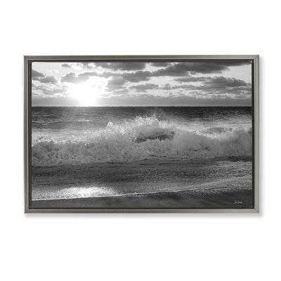Toile flottante «Crashing Sea Waves» par Lori Deiter