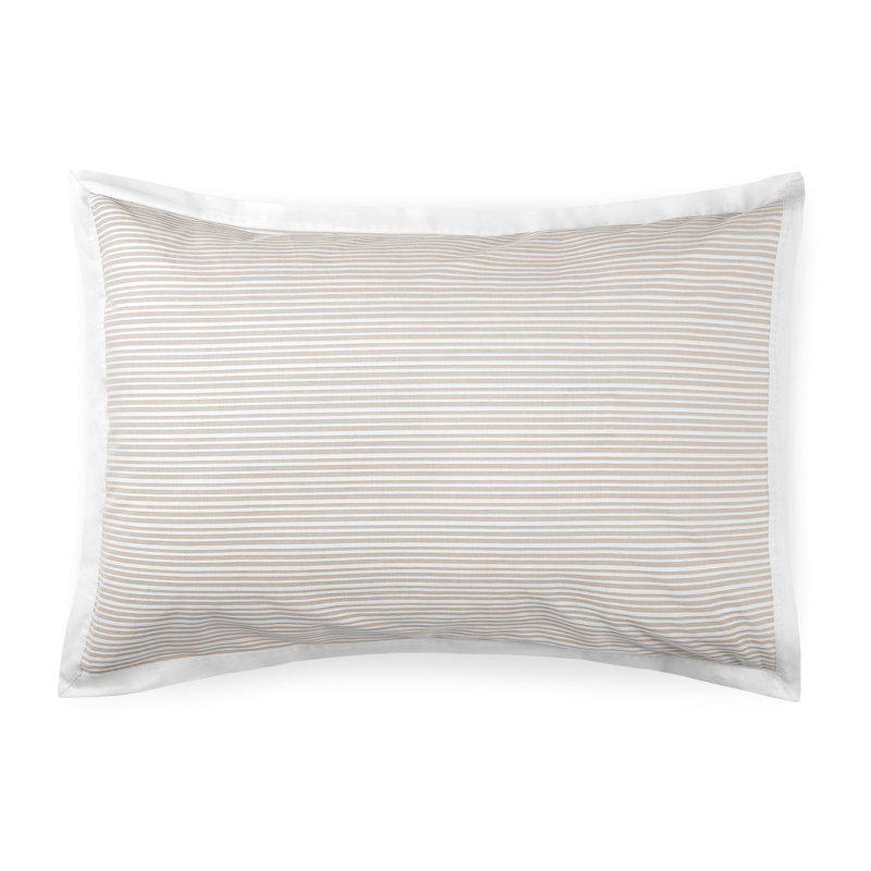Sham Pair Luna, Beige, Queen Sham