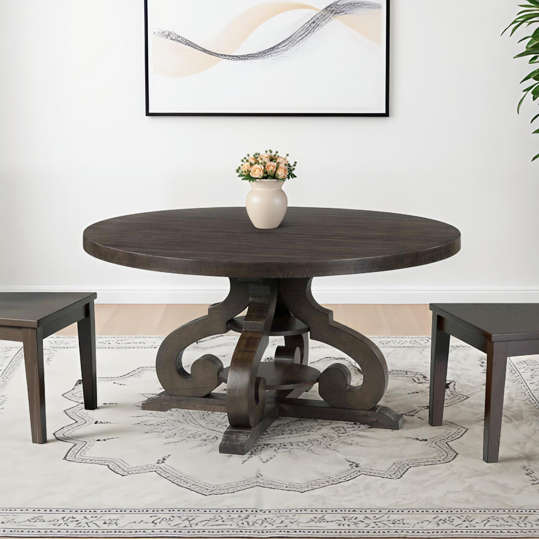 Anosha Pedestal Dining Table Lark Manor™ 
