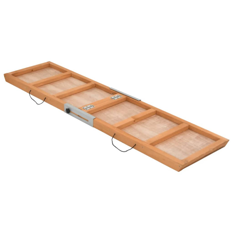 Dormilee chien rampe gris bois de sapin massif, Vert, 47,2 po x 11,8 po