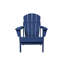 Paire de chaises pliantes - Bleu marine, assise spacieuse pour le jardin, résistante aux intempéries et idéale pour les espaces extérieurs.