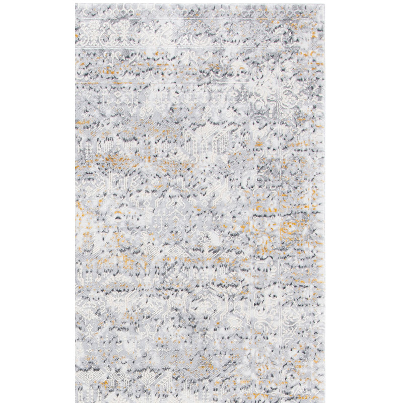 Alhambra Performance Abstract Rug, Rectangle 5'2" x 7'