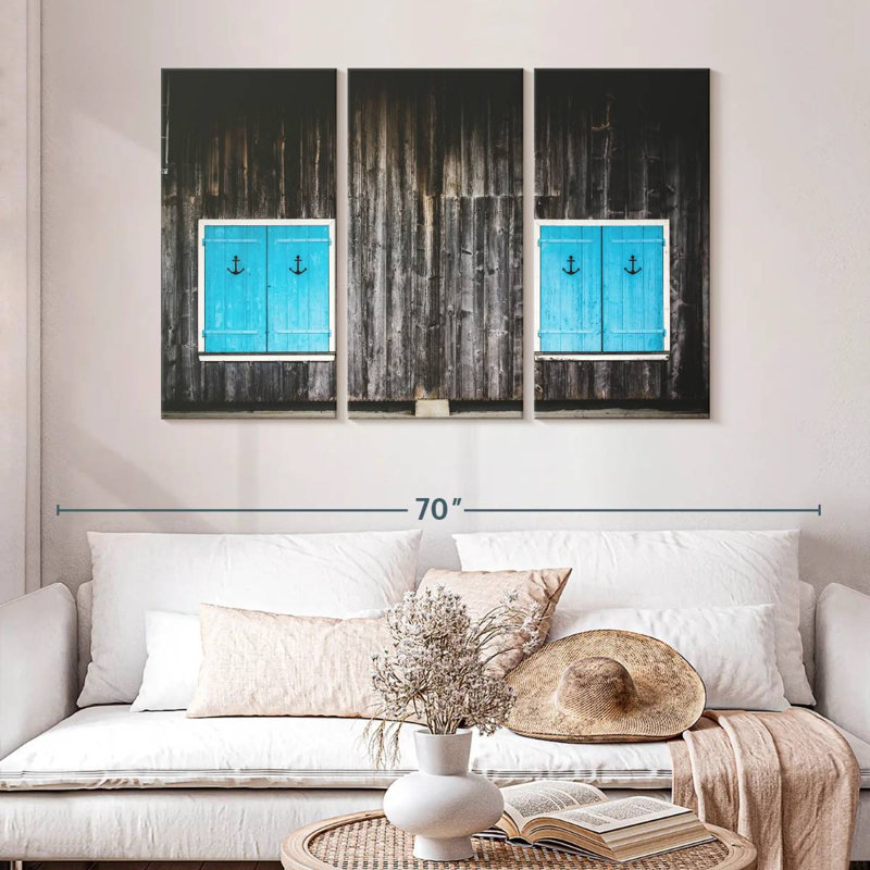 Lilie Nautical Windows, 32" H x 50" W