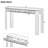 52.02" Rustic Console Table with Curved Corners for Safety, Entryway Table with Drawers, Sturdy Sofa Table for Hallway & Living Room-119838318