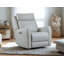 Fauteuil coulissant et pivotant en cuir Brago-114766502