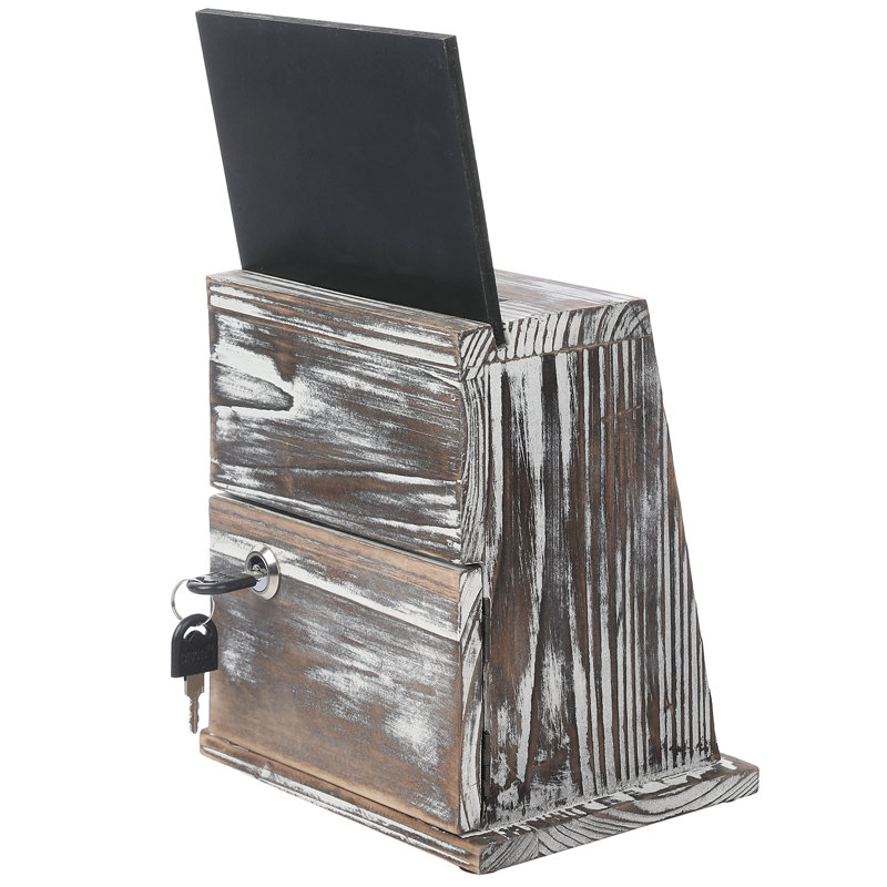 Solid Wood Decorative Bin