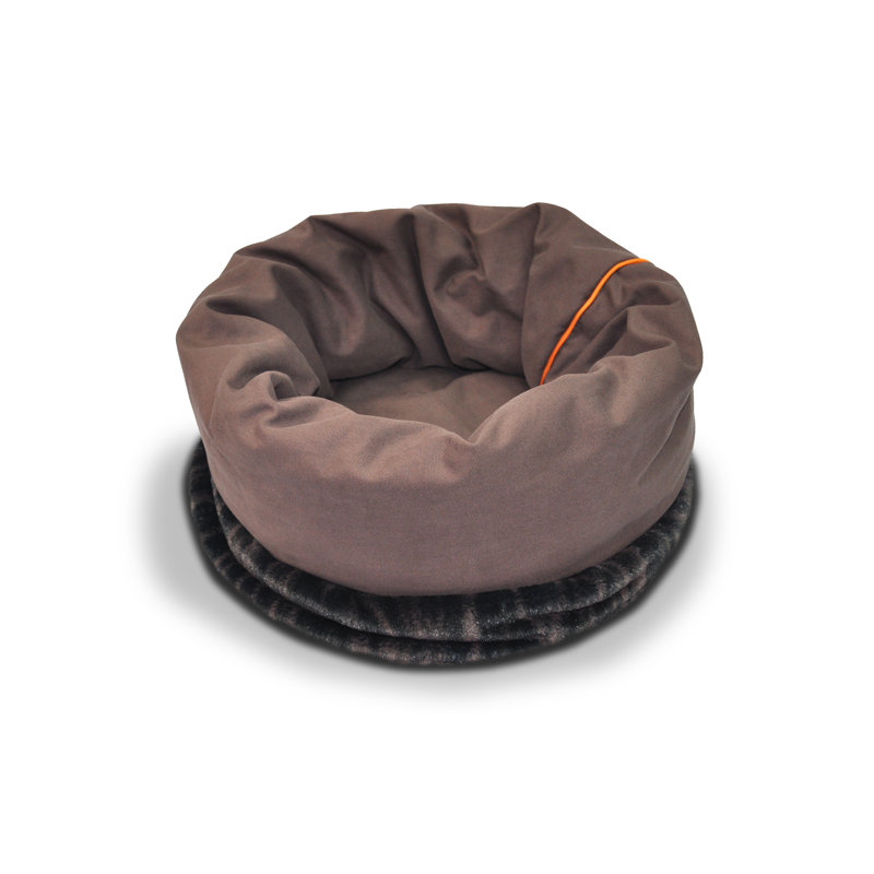 Lit convertible pour animaux Snuggle Bed, Petit (l 18 po x P 18 po x H 13 po), Truffe