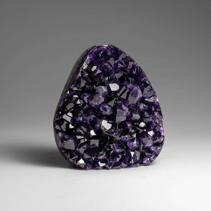 Genuine Amethyst Crystal Cluster From Brazil (1.7 Lbs)
