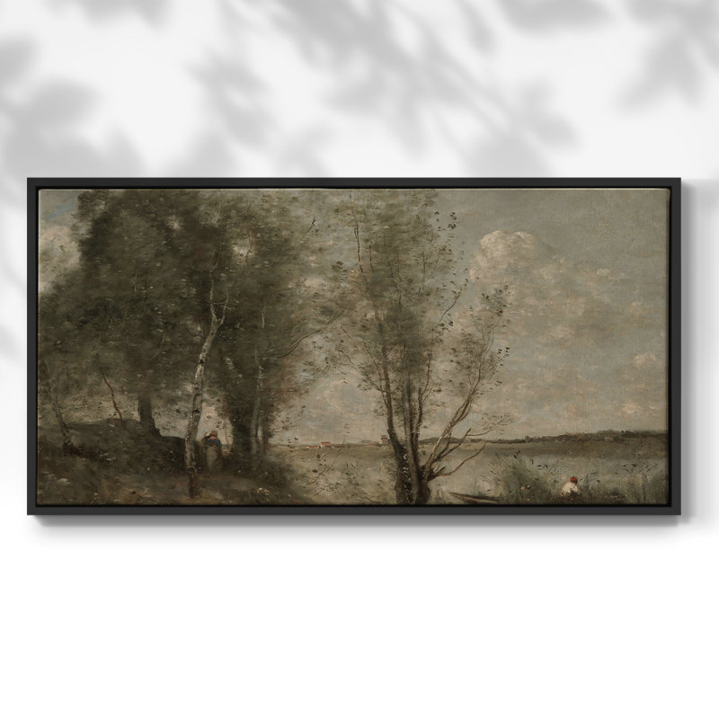 Landscape Series-DCCCLI- Framed Gallery Wrapped Canvas -Ready to Hang, 21" H x 41" W